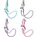PFIFF 103130 Hobby Horse halterset "Little Mustang", knoophalster met teugels, in grootte verstelbare halterset met glitterstenen, roze