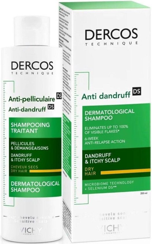 Vichy Dercos Droge schilfers Shampoo 200ml