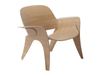 Massproductions Chaise Rose Chêne