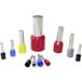 WKK Ce 010006T Embout simple dextrémité de câble 1 mm² partiellement isolé rouge 500 pc(s)