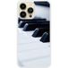 iPhone 14 Pro Max Piano Bedrukt siliconen hoesje