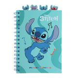 Grupo Erik A5 Project Notebook With 4 Dividers - Disney Stitch Stationery