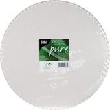 Papstar 11368 taartstandaard Rond Wit