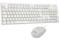 BLUESTORK Draadloze toetsenbord- en muisset - 12 sneltoetsen voor multimedia - AZERTY-indeling