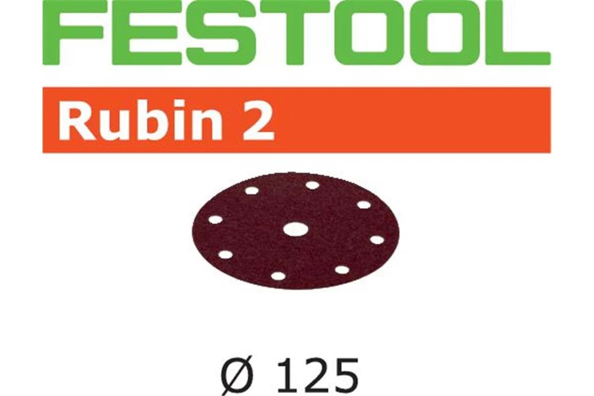 Schuurschijf STF D125/8 P220 Rubin 2 - 10 stuks