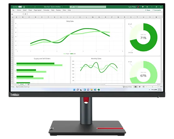 ThinkVision P24q-30 23,8 inch Monitor