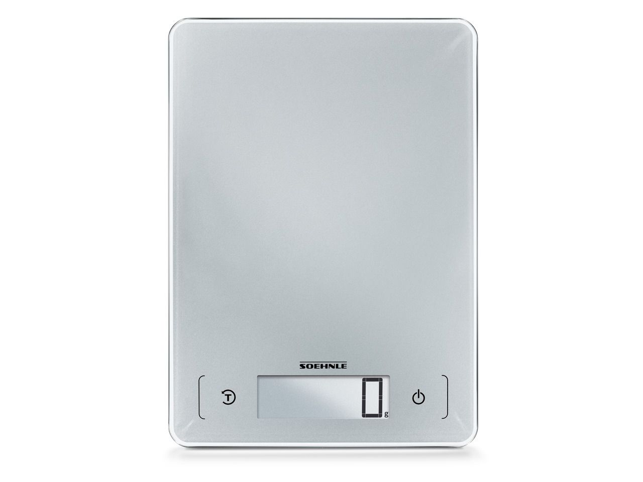 Soehnle 66225 Digitale Keukenweegschaal - Zilver - 10 kg - Rechthoekig
