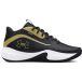 Under Armour UA Lockdown 73028512-001 Basketbalschoenen Zwart Metallic Goud 23 EU