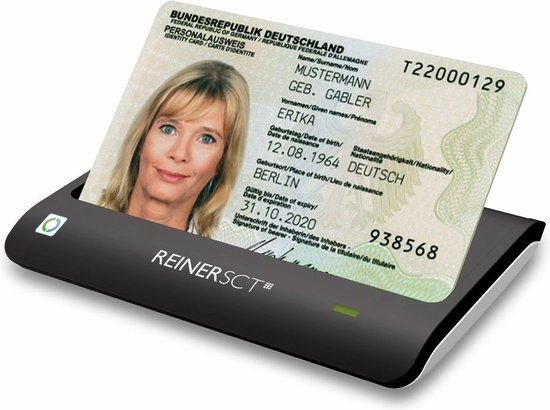 REINERSCT cyberJack RFID basis - Zwart