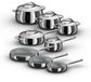 BergHOFF Home Belly Pannenset 13-delig – Luxe RVS Kookset – Stellar Steel