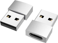 Staza® USB C naar USB Adapter Grijs