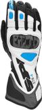 Spidi STR-6 Dames Zwart/Blauw/Grijs/Wit Leer XS Handschoenen