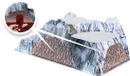 My Village kerstdorp basis trein tunnel 78x38x29cm