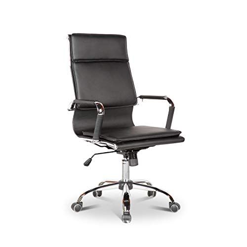 La Silla Española Bureaustoel - 65 x 55 x 114 cm - Zwart