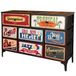AKTIVE Max Home Ladenkast Max Home Vintage 103 x 77 x 30 cm Bruin