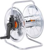 vidaXL Slanghaspel voor wandmontage, geschikt voor 50 meter 1/2" slang, van staal