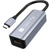 Techly IDATA USB-ETGIGA-CA station d'accueil pour ordinateur portable et duplicateur de ports