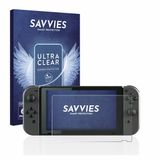 Savvies Screenprotector voor Nintendo Switch - Folie Beschermfolie transparant 6 Stuks