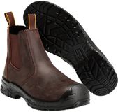 Mascot Footwear Originals Veiligheidsschoenen hoog F1000-715 - donkerbruin/zwart - 49