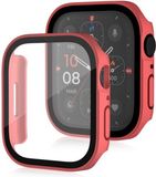 By Qubix - Hard case 44mm - Rood - Geschikt voor Apple Watch 44mm