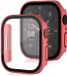 By Qubix - Hard case 44mm - Rood - Geschikt voor Apple Watch 44mm