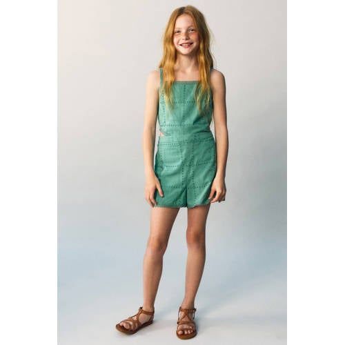 Mango Kids playsuit turquoise