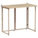 VidaXL Tuintafel inklapbaar 90x51x75 cm poly rattan beige
