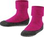 FALKE Cosyshoe Minis antislip noppen merino wol huissokken pantoffels kinderen roze - Maat 23-24