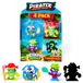 PIRATIX ADVENTURE WORLD Crazy Jungle-serie, set van 4