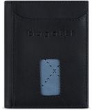 Bugatti Secure Slim Portemonnee RFID-bescherming Leer 8 cm - Jongens - Horizontaal, Staand formaat - zwart