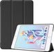 Apple iPad Mini 4 / 5 | Étui livre avec support | Housse de protection en similicuir | Tri-fold | Noir
