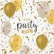 PAW Decor Lunch servetten Elegant Balloons - 33x33 cm
