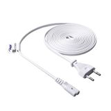 Akyga AK-RD-07A netsnoer Wit 3 m C7 CEE7/16