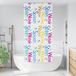 Maison Exclusive - Rideau de douche, dimensions 110x240 cm, largeur du tissu : 106 cm
