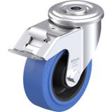Blickle LER-POEV 100R-FI-SB Plaatstalen zwenkwiel Wieldiameter: 100 mm Draagvermogen (max.): 150 kg 1 stuk(s)