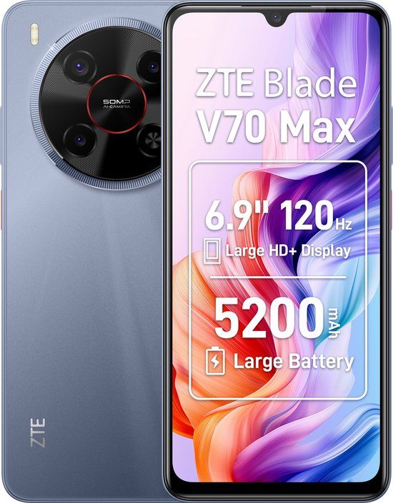 ZTE Blade V70 Max - Galactic Gray - 256GB - 4GB RAM