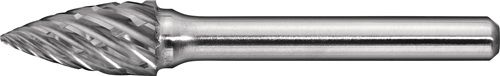 Promat/Tecwerk Stiftfrees | SPG speciaal steel | d. 10 mm koplengte 20 mm schacht-d. 6 mm | hardmetaal | vertanding kruis - 4000868779
