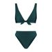 Shiwi The Sunshine Brand Shiwi TEDDY BIKINI SET DAMES - GREEN BOTANIC - 36