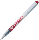 Pilot V-Pen Rode Uitwisbare Vulpen - 0,50 mm Schrijfbreedte