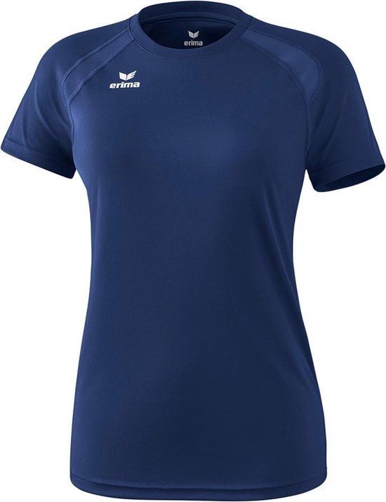 Erima Performance T-Shirt Dames - New Navy - Maat 36