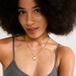 PILGRIM gold plated ketting Declan (set van 2)