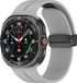By Qubix Qubix - D-buckle sportband - Grijs - Geschikt voor Samsung Galaxy Watch Ultra / Ultra 2 - 47mm