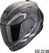 Scorpion EXO-491 KRIPTA Casque intégral - Noir/Argent - Taille XXL