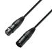 Adam Hall K3DMF0050 audio kabel 0,5 m XLR (3-pin) Zwart