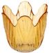 HBX natural living Waxinelichthouder tulp oranje Ø8xH8cm
