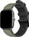 Strap-it Nylon Smartwatch bandje - Groen - Geschikt voor Xiaomi Amazfit GTS 2