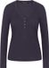 Triumph Longsleeve Mix & Match V-hals Effen Regular Fit Polyester/Viscose/Elastaan Lange Mouw Dames INK GRAY