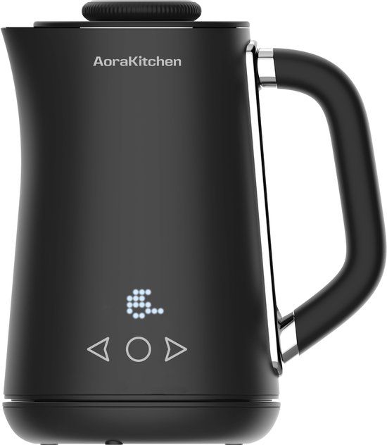 AoraKitchen Melkopschuimer Elektrisch - 5-in-1 - 500ML - Zwart