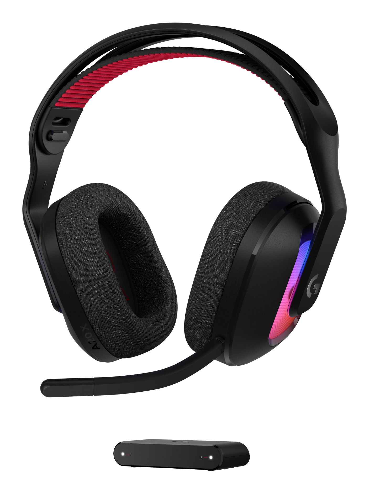 Logitech G Astro A20 X Lightspeed - Draadloze Gaming Headset - Bluetooth - Multiplatform - Zwart