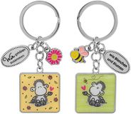 Sheepworld Sleutelhanger Sheepworld voor twee, motief "Bij"
